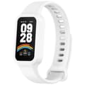 Miniatyrbilde 1 av 4: Silikonarmbånd til Redmi Band 3 / Xiaomi Smart Band 9 Active - Hvit