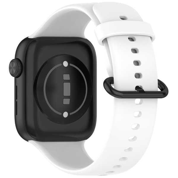 Silikoniranneke Honor Watch 5:lle - Valkoinen