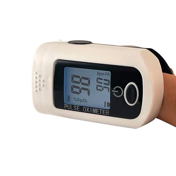 Puls- och syremätare för fingret (pulsoximeter)