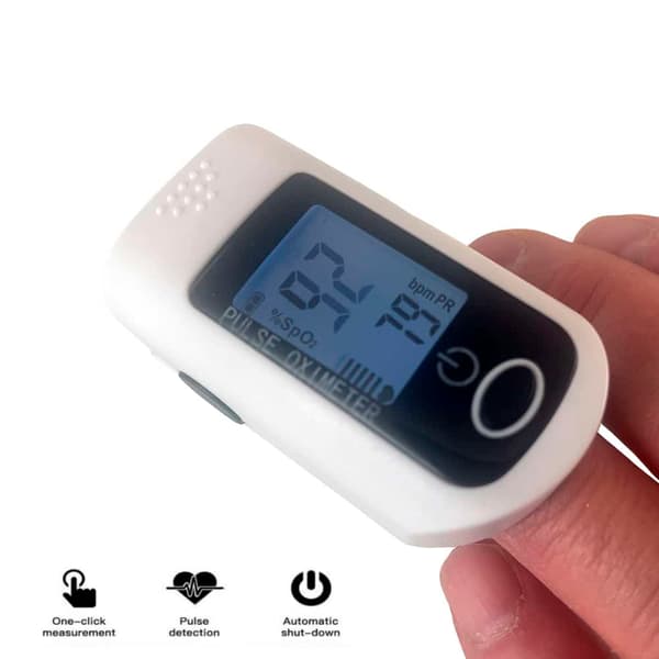 Puls- och syremätare för fingret (pulsoximeter)
