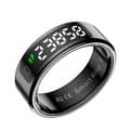 Miniatyrbillede 3 af 3: Smart ring størrelse 9 med søvn- og pulsmåling - Sort