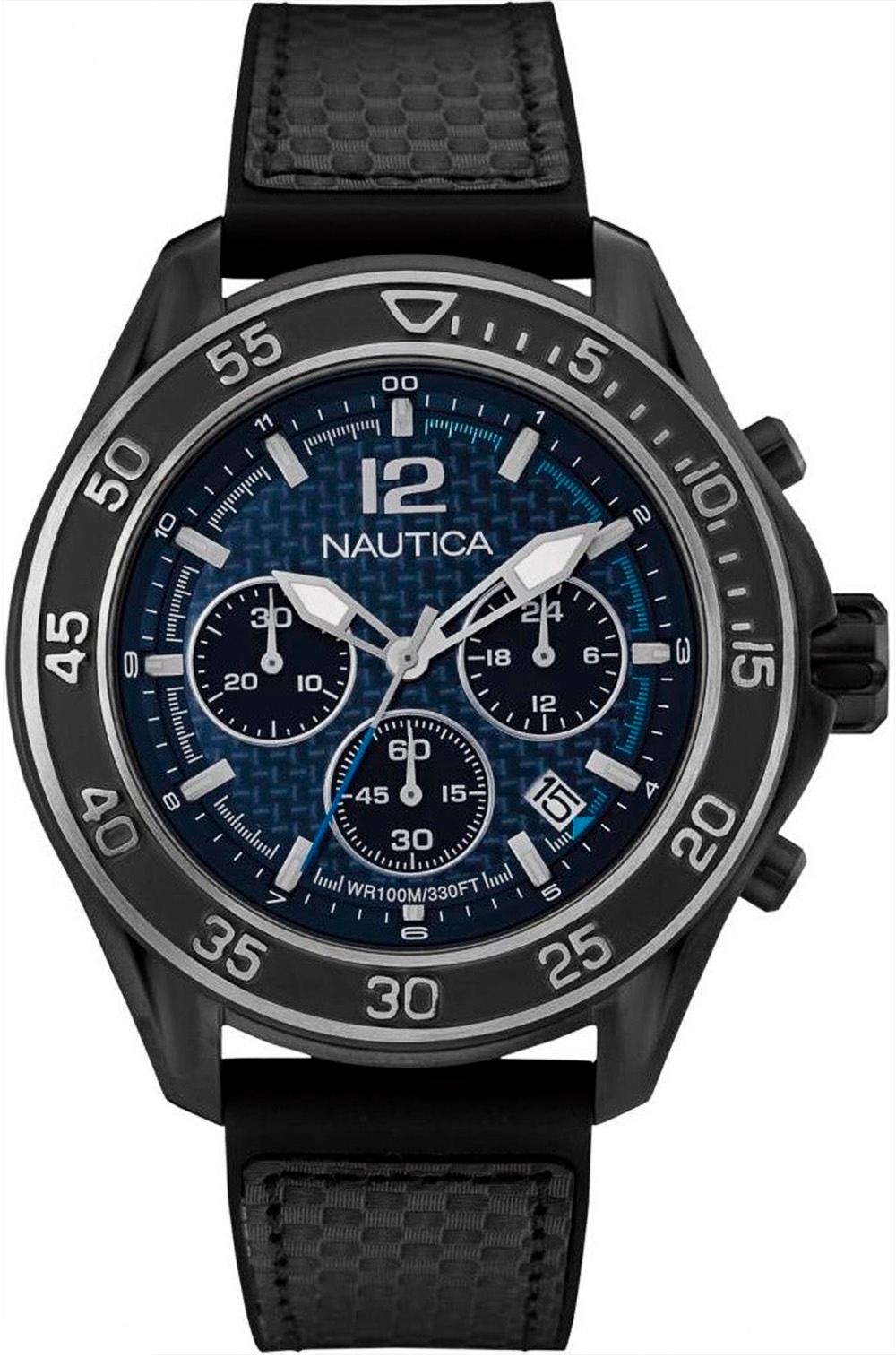 nautica- nmx 1600 carbon fiber NAD25506G Mens Quartz watch