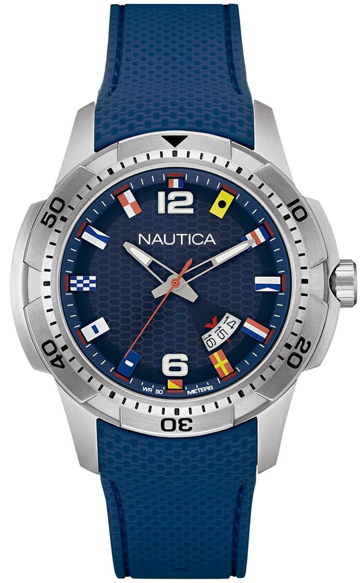 Nautica ncs-16 flags NAI13515G Mens Quartz watch