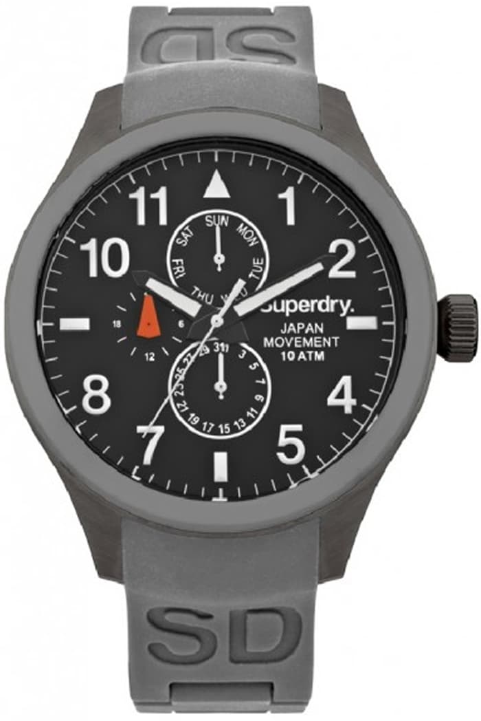 Reloj superdry scuba multf.gris SYG110E Mens Japanese quartz watch