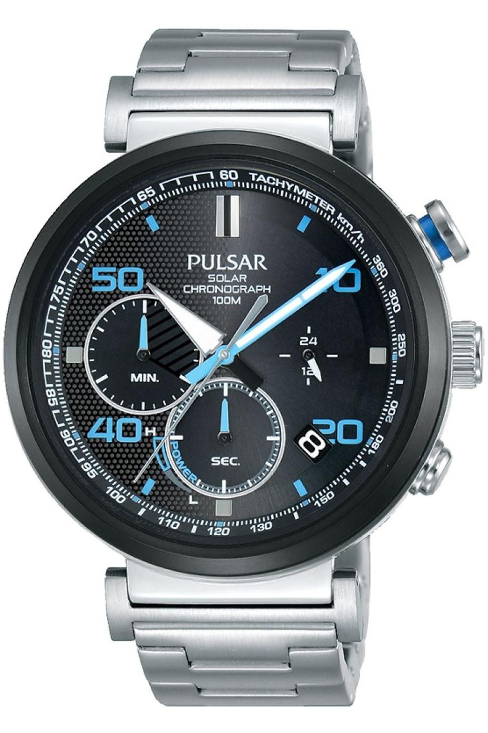 Pulsar active PZ5065X1 Mens Solar watch