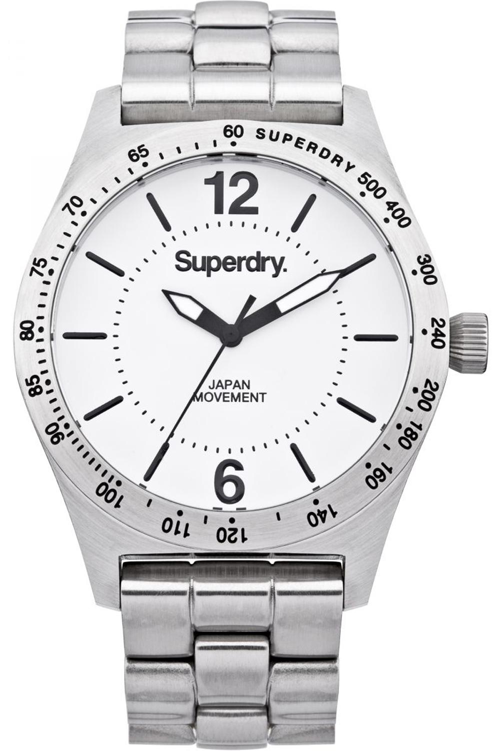Superdry infantry steel SYL124WM Women Japanese quartz watch