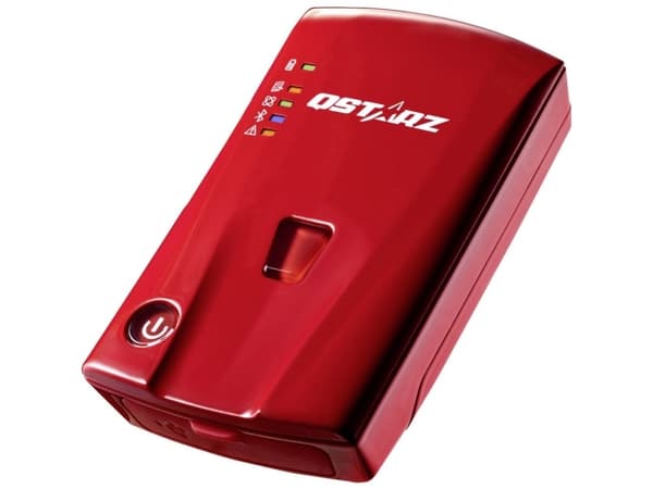 Qstarz BL-1000ST GPS-logger Persontracker Rød GPS-logger Rød