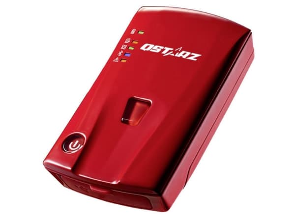 Qstarz BL-1000GT Standard GPS-logger Rød 1 stk