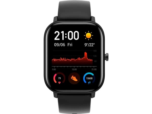 Amazfit GTS, 4,19 cm (1.65"), AMOLED, Kosketusnäyttö, GPS (satelliitti), 24,8 g