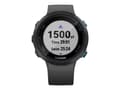 Miniatyrbild 3 av 5: Garmin Swim 2 - 42 mm - skiffer - sportklocka med band - silikon - skiffer - handledsstorlek: 129-197 mm - display 1.04" - Bluetooth, ANT+ - 36 g