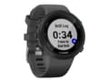 Miniatyrbild 2 av 5: Garmin Swim 2 - 42 mm - skiffer - sportklocka med band - silikon - skiffer - handledsstorlek: 129-197 mm - display 1.04" - Bluetooth, ANT+ - 36 g