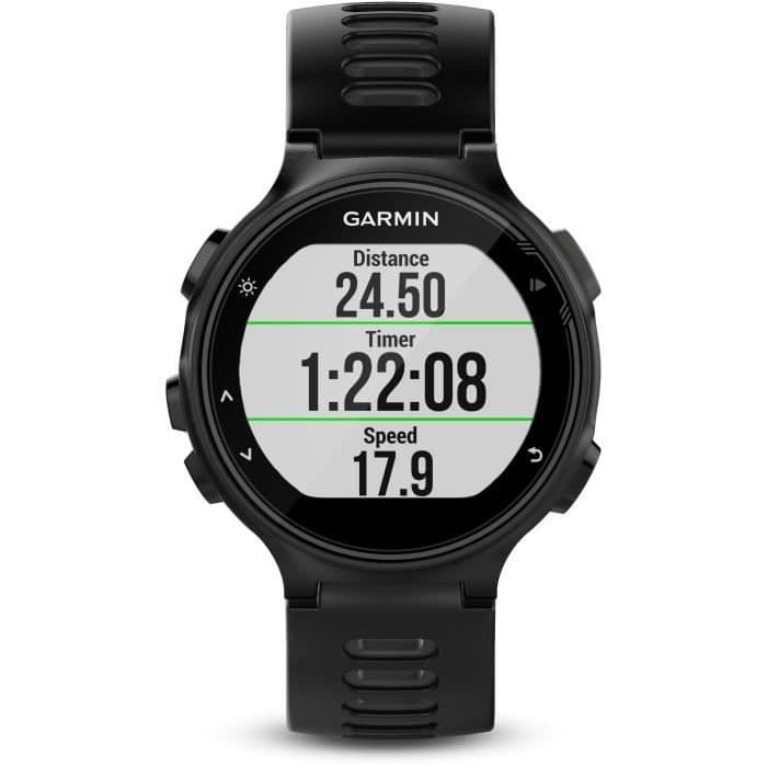GARMIN Forerunner 735XT Run Bundle GPS Watch - Sort og grå