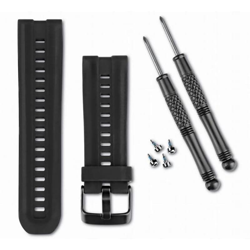 Garmin Black Silicone Watch Band