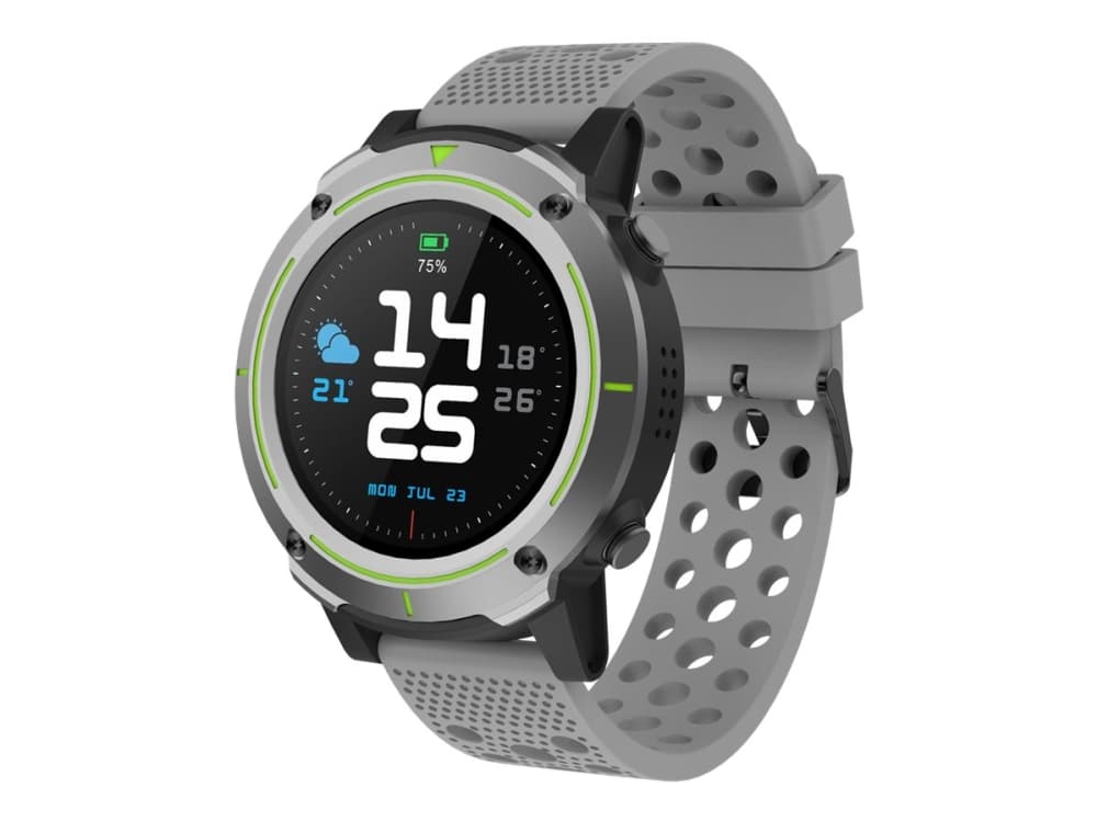 Denver SW-510GREY, 3,3 cm (1.3"), Pekskärm, GPS, 260 g, Grå