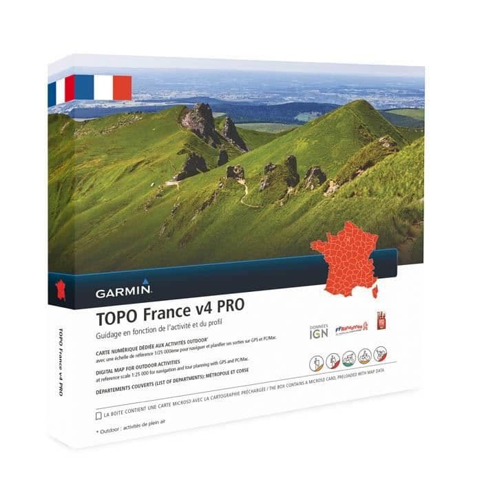 GARMIN Topo Kort Frankrig V5 Pro