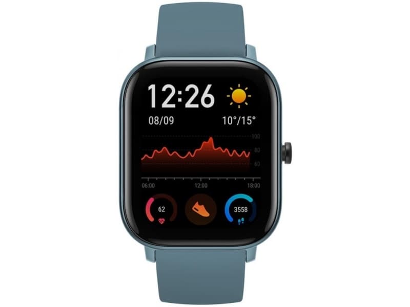 Amazfit GTS, 4,19 cm (1.65"), AMOLED, Berøringsskjerm, GPS, 38,7 g