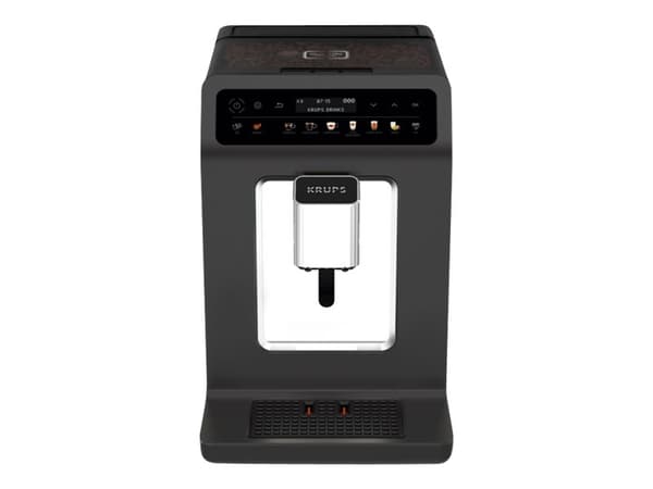 Krups Evidence One EA895N10 - Automatisk kaffemaskin med melkeskummer - 15 bar - antrasitt