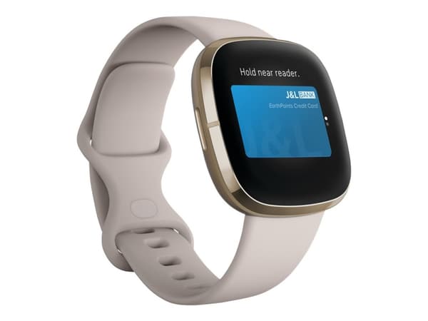 Fitbit Sense, AMOLED, Wi-Fi, GPS (satelliitti)