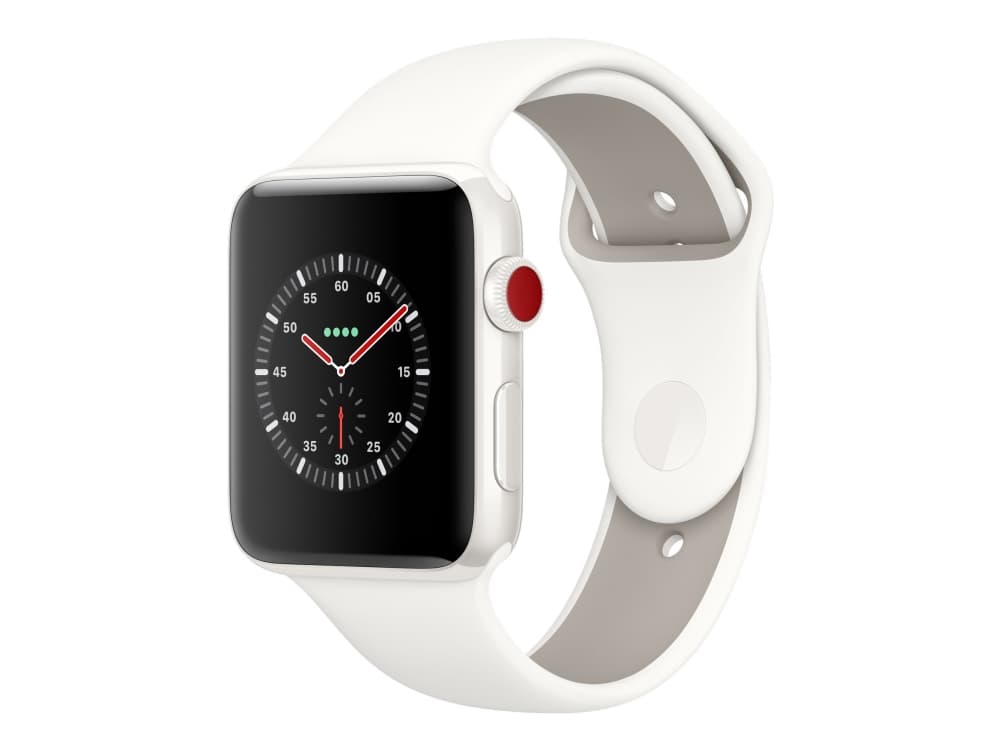 Apple Watch Edition, OLED, Pekskärm, 16 GB, GPS, 46,4 g, Vit