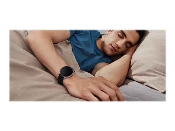 Amazfit GTR 2 - Classic - smart klocka med rem - läder - obsidiansvart - display 1.39" - Wi-Fi, Bluetooth - 39 g