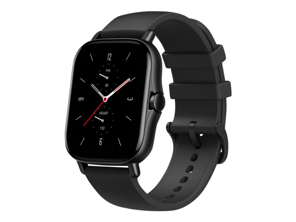 Amazfit GTS 2 Smart watch, GPS (satellite), AMOLED, Jutiklinis ekranas, Heart rate monitor, Activity monitoring 24/7, Atsparus vandeniui, Bluetooth,
