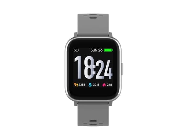 DENVER SW-162 - Smart klocka - display 1.4" - Bluetooth - 187 g  - grå