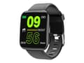 Miniatyrbild 1 av 5: DENVER SW-151 - Smart klocka med band - svart - display 1.3" - Bluetooth - 46 g