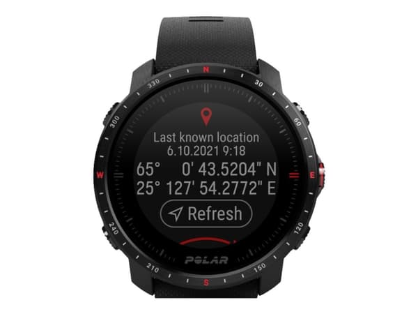 Polar Grit X Pro, 3,05 cm (1.2"), MIP, Kosketusnäyttö, GPS (satelliitti), 79 g