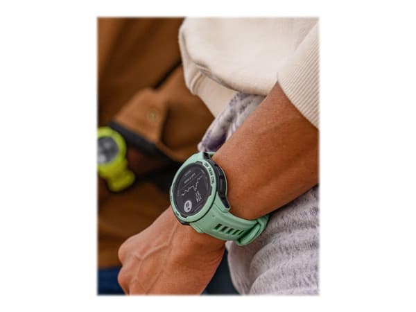 Garmin Instinct 2S Solar - 40 mm - neo tropic - sportklocka med band - silikon - handledsstorlek: 112-180 mm - monokrom - 32 MB - Bluetooth, ANT+ - 4