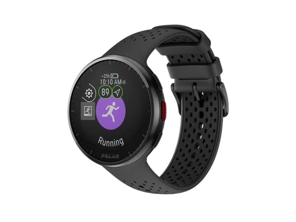 Polar Pacer Pro - Karbongrå - smartklokke med bånd - grå - båndbredde: S/L - display 1.2" - 32 MB - Bluetooth - 23 g