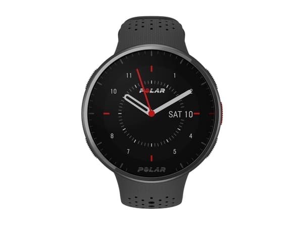 Polar Pacer Pro - Karbongrå - smartklokke med bånd - grå - båndbredde: S/L - display 1.2" - 32 MB - Bluetooth - 23 g