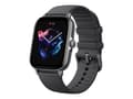 Pikkukuva 1 / 5: Amazfit GTS 3 - Älykello rannekkeella - silikoni - grafiitinmusta - ranteen koko: 155-218 mm - näyttö 1,75" - Bluetooth - 24,4 g