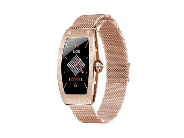 Smartwatch Kumi K18 Svarovski złoty (gold)