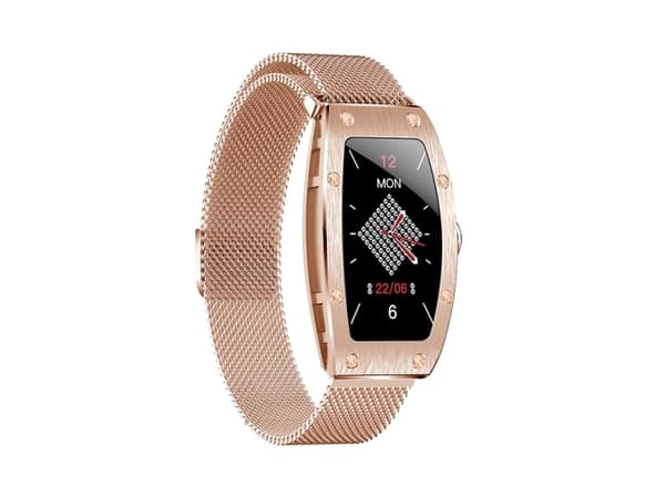 Smartwatch Kumi K18 Svarovski złoty (gold)