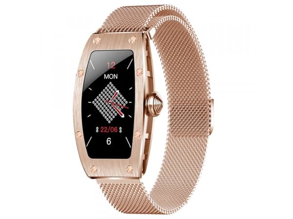Smartwatch Kumi K18 Svarovski złoty (gold)