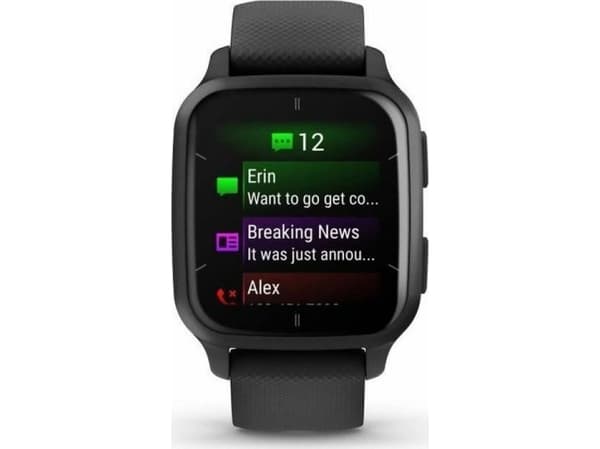 Garmin Venu Sq 2 Music, 3,56 cm (1.4"), AMOLED, Kosketusnäyttö, GPS (satelliitti)