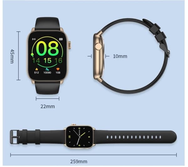 Smartwatch Oromed Fit 6 Czarny (ORO SMART FIT 6)