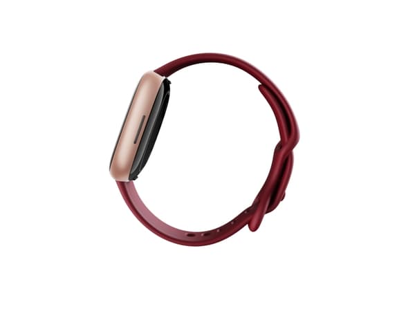 Fitbit Versa 4 - 40 mm - kopparros - smart klocka med band - betsaft - bandstorlek: S/L - Bluetooth, NFC