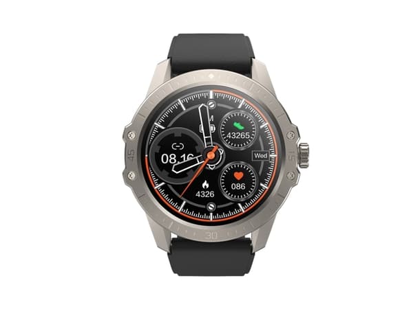 Kumi GW2 Smartwatch Svart (KU-GW2/SR)