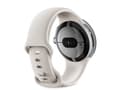 Miniatyrbild 5 av 5: Google Pixel - Polerat silver - smart klocka med aktivt band - fluoroelastomer - krita - bandstorlek: L - 32 GB - Bluetooth, Wi-Fi, NFC - 36 g