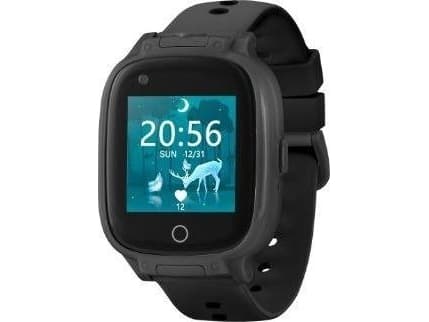 Smartklokke for barn Garett Kids Twin 4G, Sort