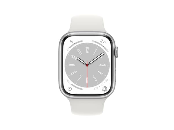 Apple Watch Series 8, OLED, Kosketusnäyttö, 32 GB, Wi-Fi, GPS (satelliitti), 38,8 g