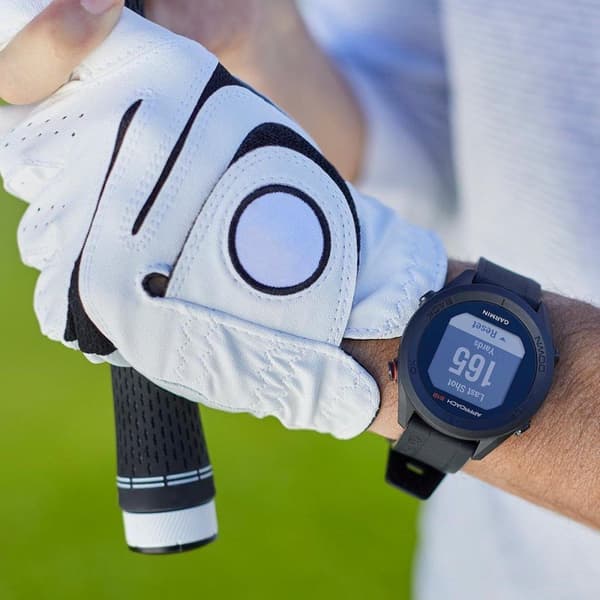 Garmin Approach S12 -älykello - Golfkello - GPS-seurantalaitteella - Korkea resoluutio - 5 ATM Vedenpitävä - Musta