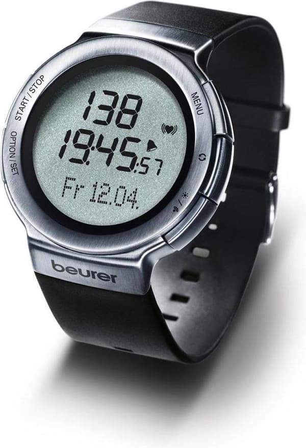 Beurer PM80 - Pulsklocka med bröstband - USB dataöverföring - Sportklocka