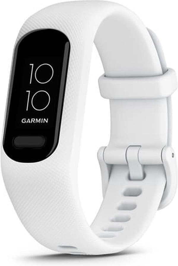 Garmin Vívosmart 5 Activity Tracker S/M - Lätt att använda - Fitness Tracker med GPS-funktion - Vit
