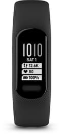 Pikkukuva 1 / 7: Garmin Vívosmart 5 Activity Tracker S/M - Helppokäyttöinen - Fitness Tracker GPS-toiminnolla - Musta