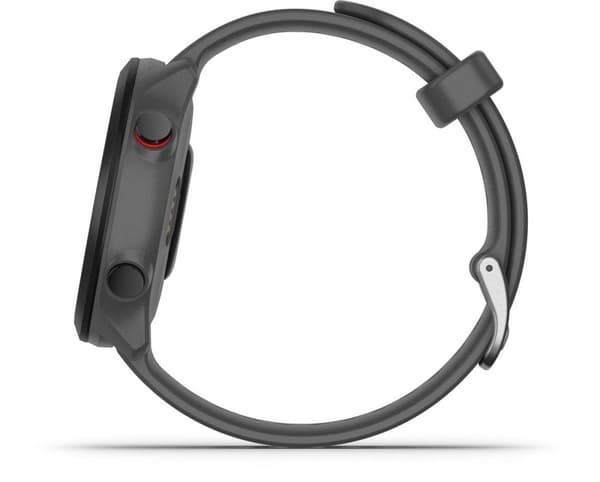 Garmin Forerunner 55 Løbeur - Sportsur med GPS Tracker - Velegnet til løb - Monterra Grey