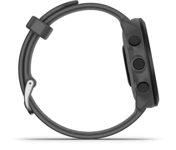 Garmin Forerunner 55 Løbeur - Sportsur med GPS Tracker - Velegnet til løb - Monterra Grey