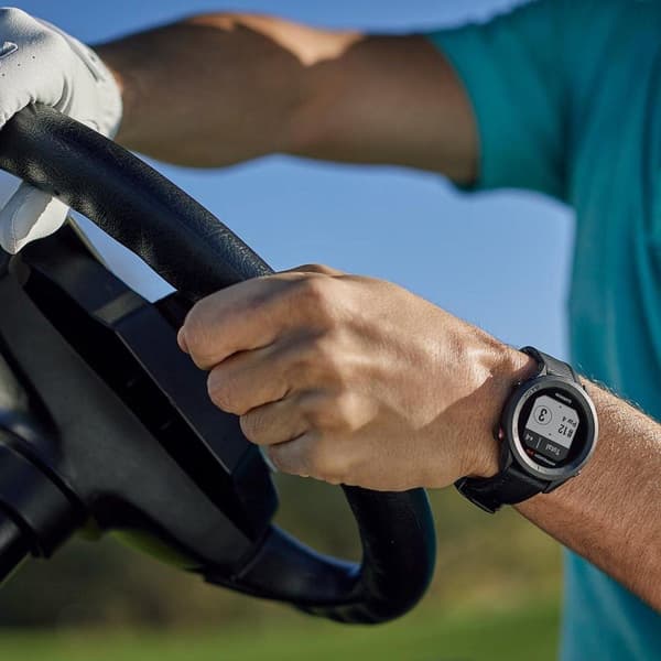 Garmin Approach S12 Smartwatch - Golfklocka - Med GPS Tracker - Hög upplösning - 5ATM Vattentät - Grå