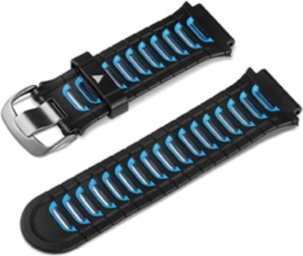 Garmin Forerunner 920XT Silikone erstatningsurrem - Håndledsrem - Bærbar rem - Sort/blå
